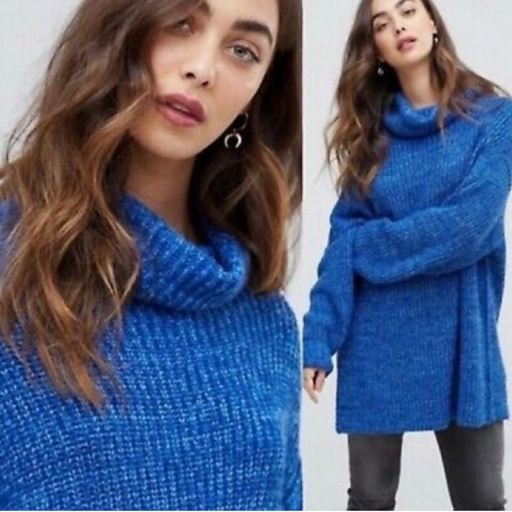Free Peoplee Eleven Chunky Knit Sweater